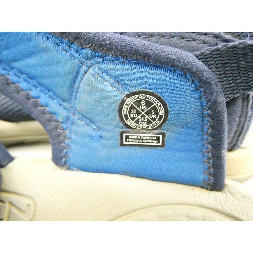 Keen Newport Waterproof Hiking Sandals Navy/Yellow Size 6 - Picture 8 of 11